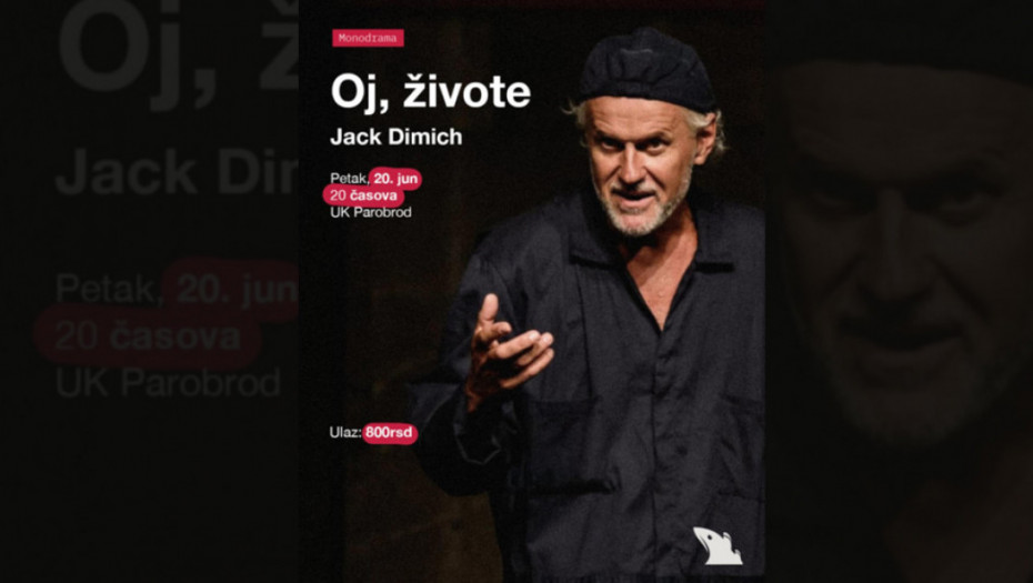 Džek Dimič: Od Holivuda do Foče u jednoj monodrami