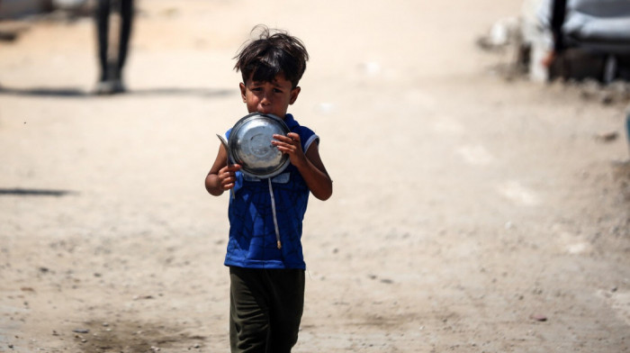 UNICEF: Više od 5.100 dece lečeno od neuhranjenosti u Gazi u maju