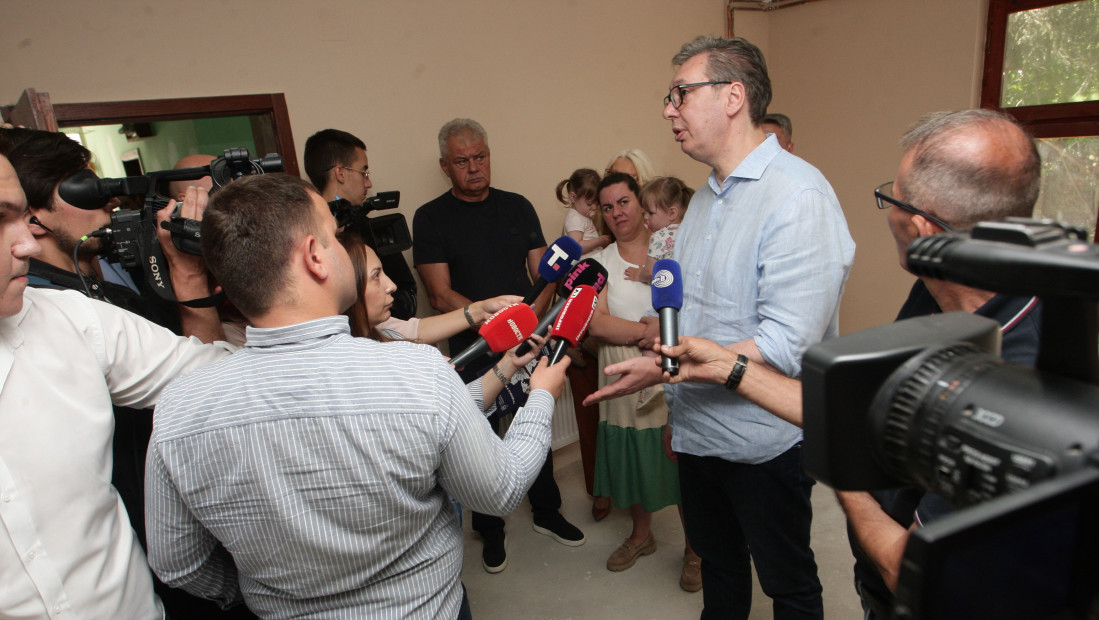 Vučić: Ići ćemo na izmene Ustava tako da se izvršenja ne mogu vršiti na kući ili stanu