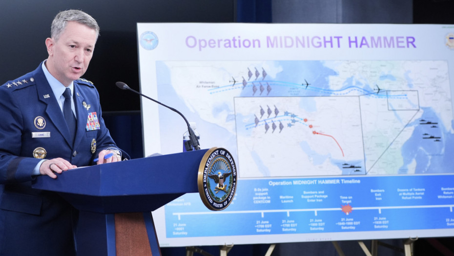 Pentagon otkrio detalje napada: Avioni sa "superbombama" izveli trik pre glavnog udara, cilj bio da obmanu Irance