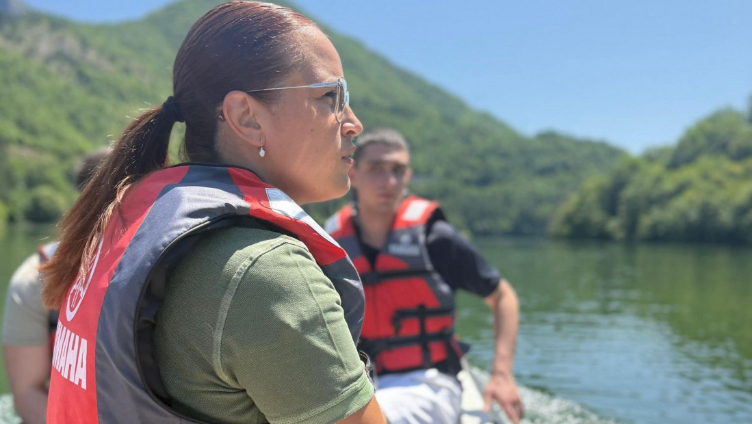 Ministarka Pavkov učestvovala u akciji čišćenja Potpećkog jezera
