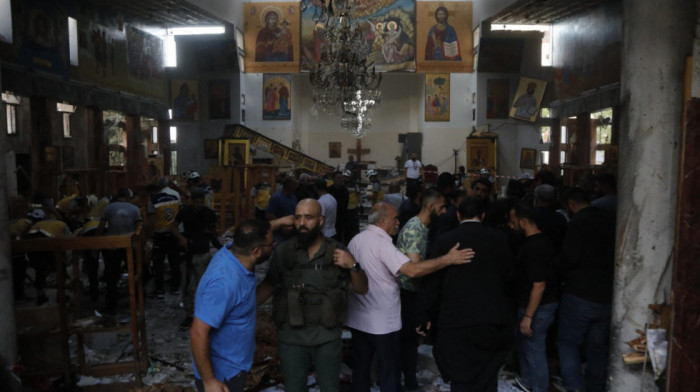 Broj ubijenih u napadu bombaša samoubice na crkvu u Damasku porastao na 22