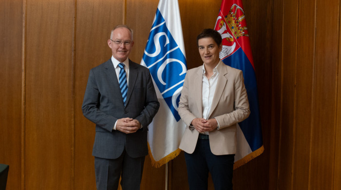 Brnabić razgovarala sa predstavnikom OEBS-a za slobodu medija o medijskim reformama