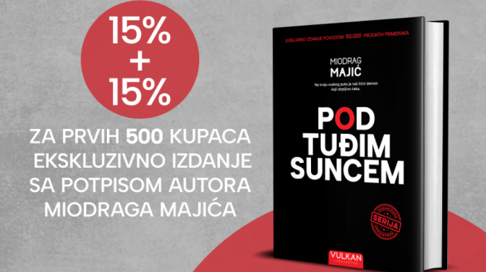 Počelo je: Ekskluzivno izdanje "Pod tuđim suncem" uz popust i potpis za prvih 500 kupaca