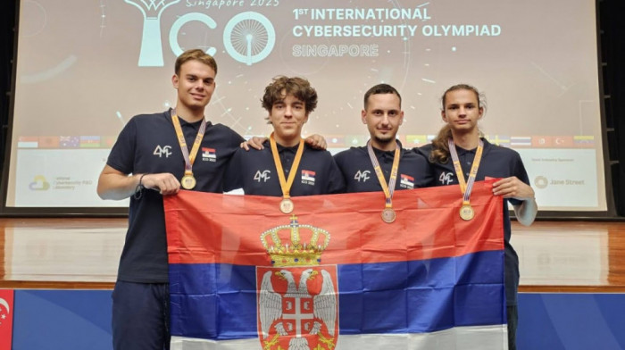 Srpski srednjoškolci osvojili četiri medalje na Međunarodnoj olimpijadi iz sajber bezbednosti u Singapuru