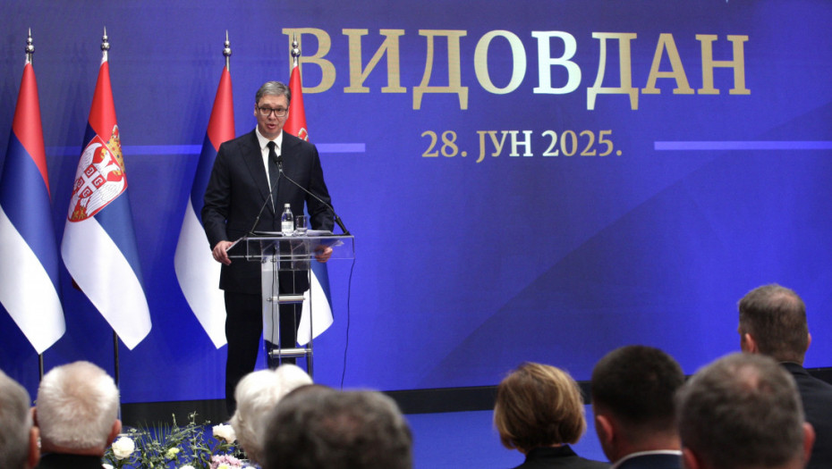 Vučić uručio odlikovanja na Vidovdan: "Ima mnogih koji hoće da Srbija pobedi, ali i onih koji hoće da pobede Srbiju"