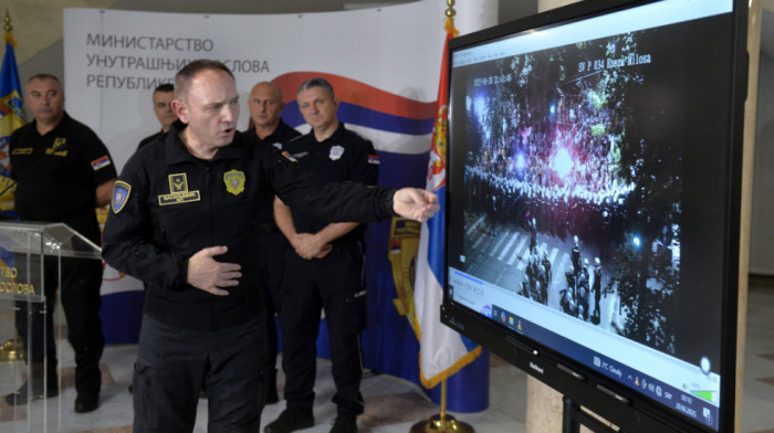 Direktor policije: Upotrebljena minimalna sila u svrhu obuzdavanja demonstranata