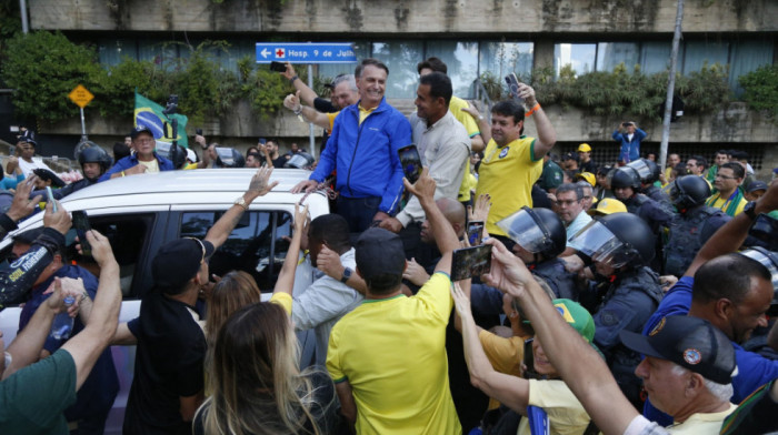 Protest pristalica Bolsonara u Sao Paulu, zbog njegovog suđenja pred Vrhovnim sudom