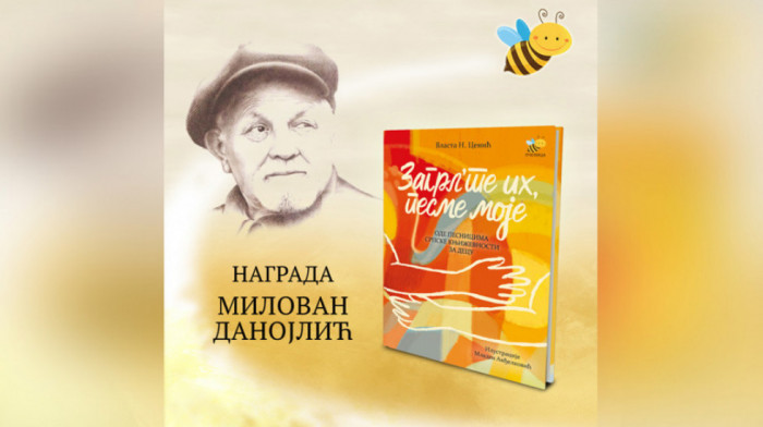 Autor "Pčelice" Vlasta Cenić dobitnik prve nagrade "Milovan Danojlić"