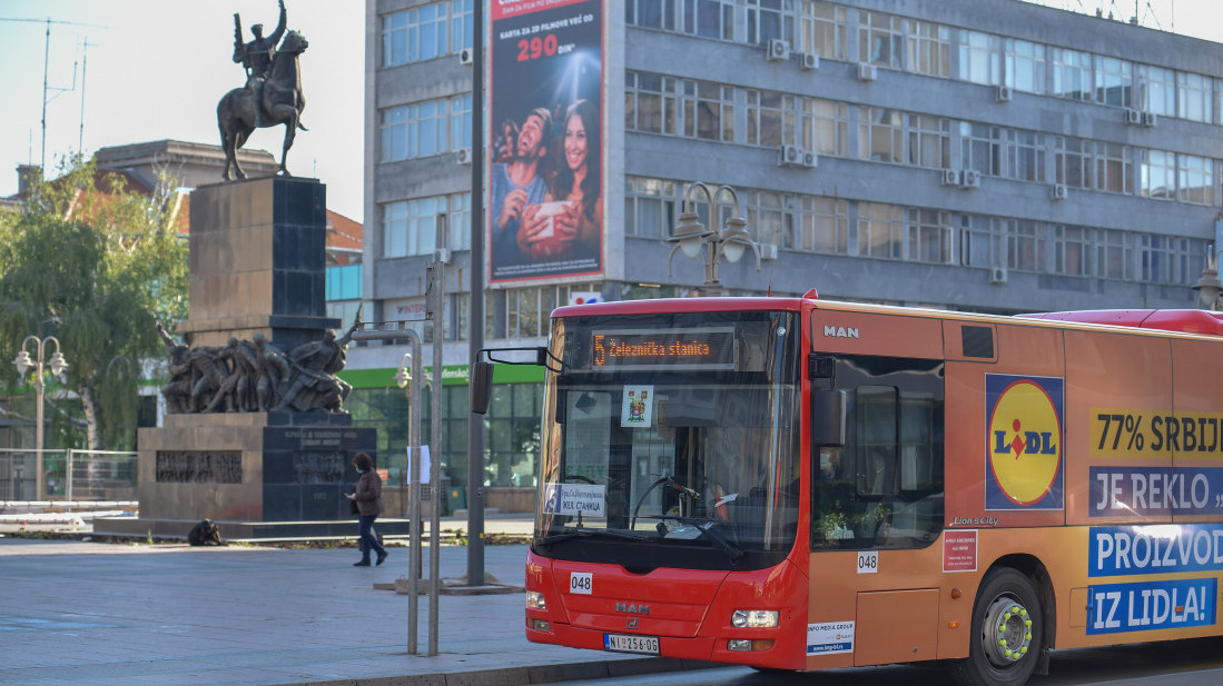 U Nišu od danas besplatan gradski prevoz
