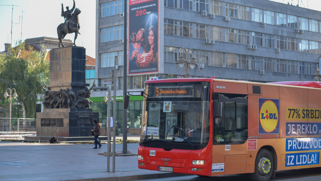 U Nišu od danas besplatan gradski prevoz