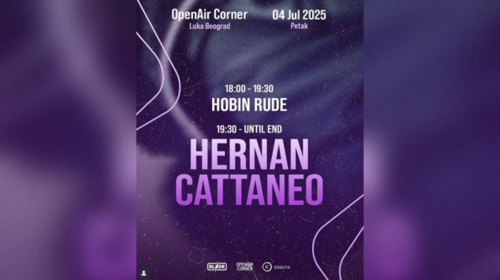 Hernán Cattáneo donosi 4. jula magiju elektronske muzike u Beograd