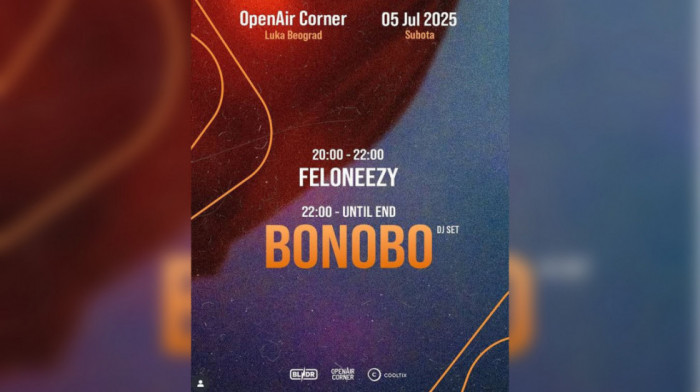 Bonobo prvi put u Beogradu – Outlier DJ set 5. jula u Luci Beograd