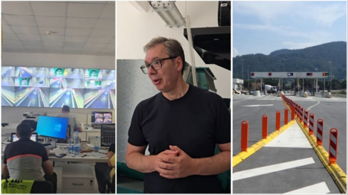 Vučić obišao posebnu sobu za kontrolu tunela Laz i Munjino brdo: "Ovo je čudo od agregata" (VIDEO)