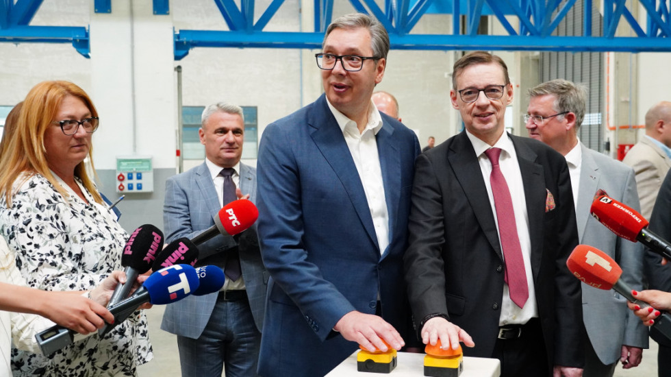 U Čačku otvorena fabrika nemačke kompanije PWO; Vučić: Zaposliće do 800 radnika