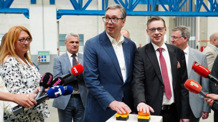 U Čačku otvorena fabrika nemačke kompanije PWO; Vučić: Zaposliće do 800 radnika