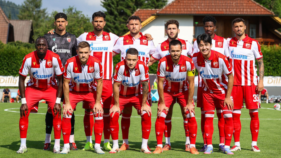 Zvezda pobedila u Amšteten, debitovali golman Mateus i Veljković