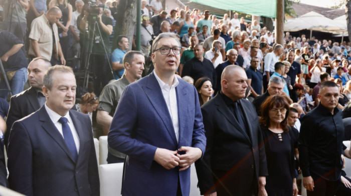Turistički kompleks "Dragan Marković Palma" otvoren u Jagodini, prisustvovali Vučić i Dačić