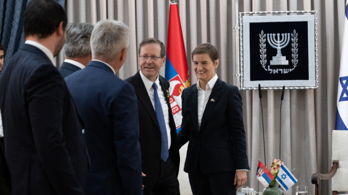 Brnabić se sastala sa izraelskim predsednikom Hercogom