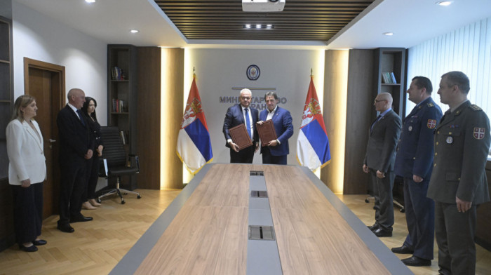 Potpisan Protokol o saradnji Ministarstva odbrane i Banke Poštanska štedionica