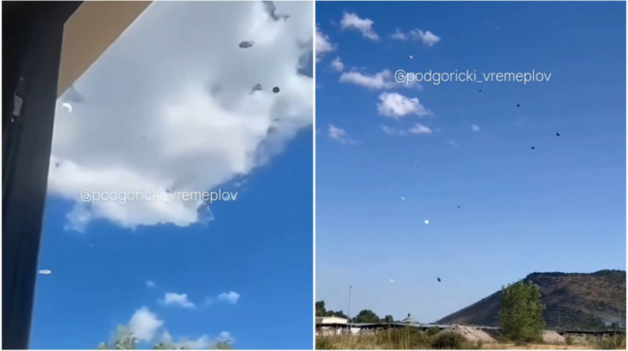 "Kao da su helijumski baloni": Desetine suncobrana se vinulo u nebo, scene kao iz Čarabnjaka iz Oza (VIDEO)
