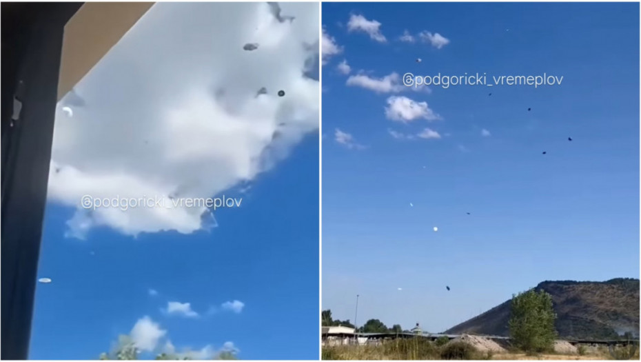 "Kao da su helijumski baloni": Desetine suncobrana se vinulo u nebo, scene kao iz Čarobnjaka iz Oza (VIDEO)
