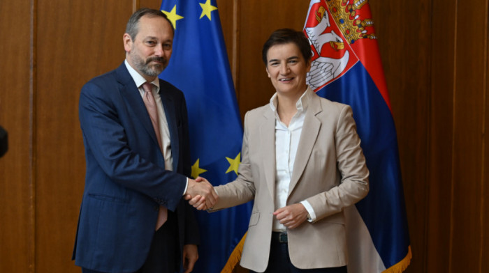 Brnabić primila u oproštajnu posetu Žiofrea: Srbiji mesto u Evropskoj uniji