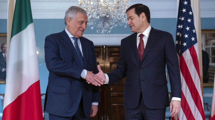 Tajani: Pozitivan razgovor sa Rubiom o Bliskom istoku, Ukrajini i carinama
