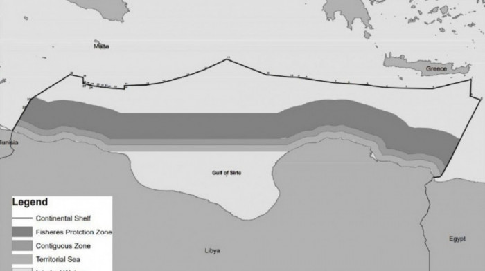 "Rat" za pomorske vode: Kontroverzna mapa Libije na kojoj poseduje morsku teritoriju sve do Krita, šta kažu Grci?