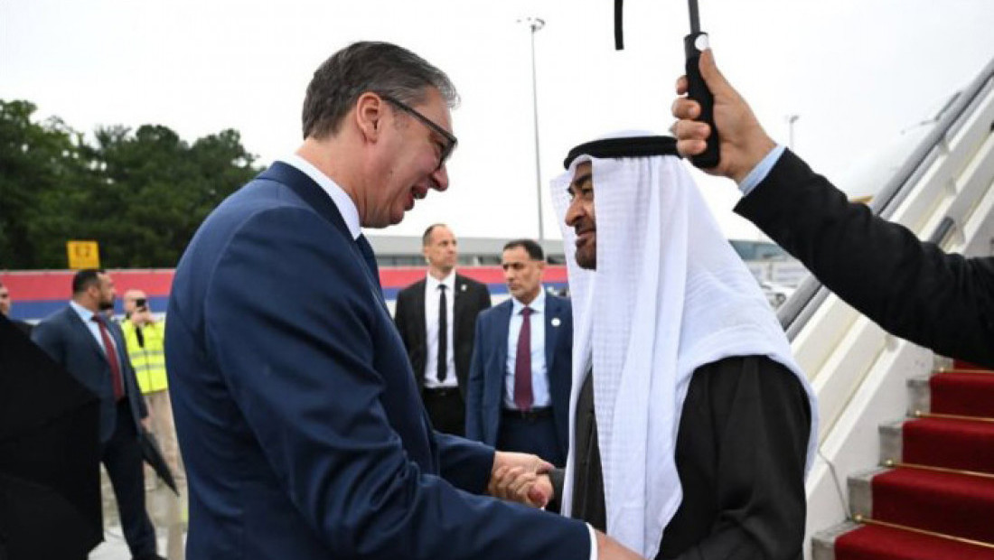 Vučić dočekao Mohameda bin Zajeda: Sa takvim prijateljem želimo da delimo budućnost