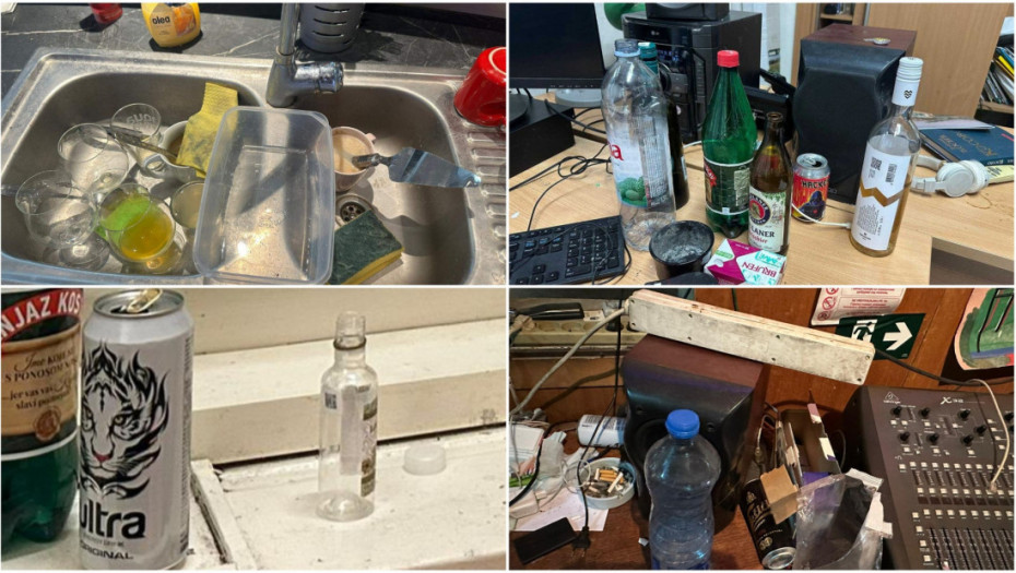Iz SKC-a izbačeni studenti: Dostupne prve fotografije unutrašnjosti zgrade nakon višemesečne blokade (FOTO)