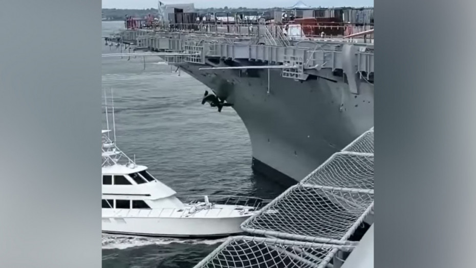 Pijani ribar zakucao brod u nosač aviona: Ponos američke mornarice izvukao deblji kraj (VIDEO)