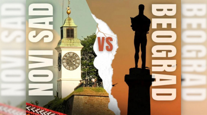 "Novi Sad vs. Beograd" na pola metra od publike: Glumački bračni par igra novu predstavu u dvorištu svoje kuće