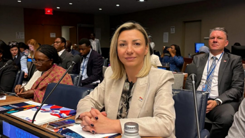 Macura u UN: Srbija prepoznata kao lider u osnaživanju žena i demografskoj obnovi
