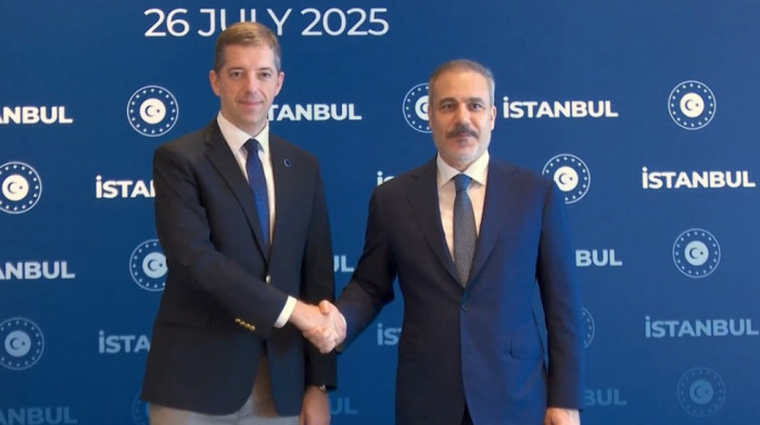 Marko Đurić u Istanbulu sa šefom turske diplomatije Hakanom Fidanom uoči prve "Balkanske mirovne platforme"