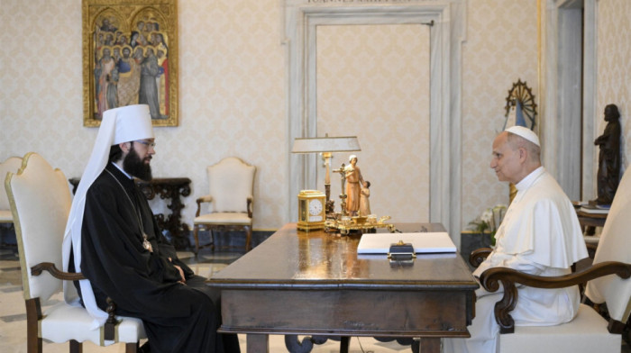 Papa Lav XIV razgovarao sa moskovskim mitropolitom