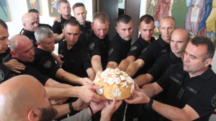 Jedinica "Kobre" prvi put obeležila krsnu slavu, prisustvovao general Mojsilović