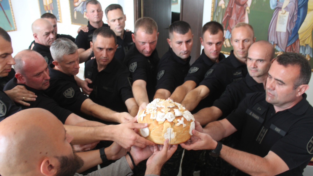 Jedinica "Kobre" prvi put obeležila krsnu slavu, prisustvovao general Mojsilović