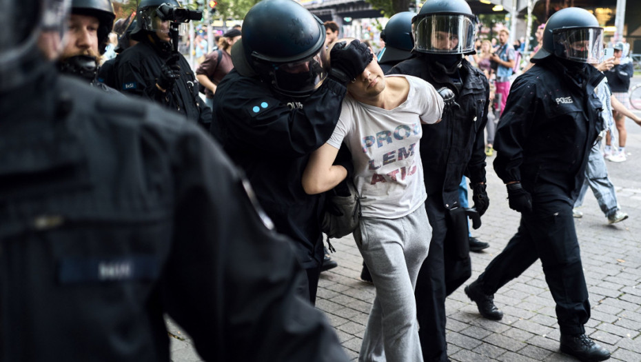 Nemačka policija razbila propalestinski skup "Prajd za oslobođenje": Uhapšeno najmanje 57 osoba (VIDEO)