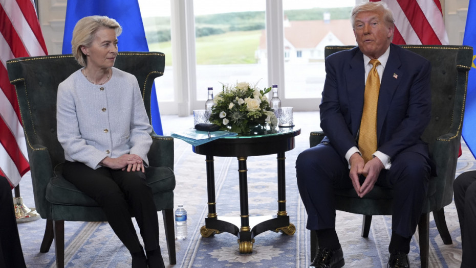 Tramp i Fon der Lajen: Šanse da EU i SAD postignu sporazum o trgovini su 50-50