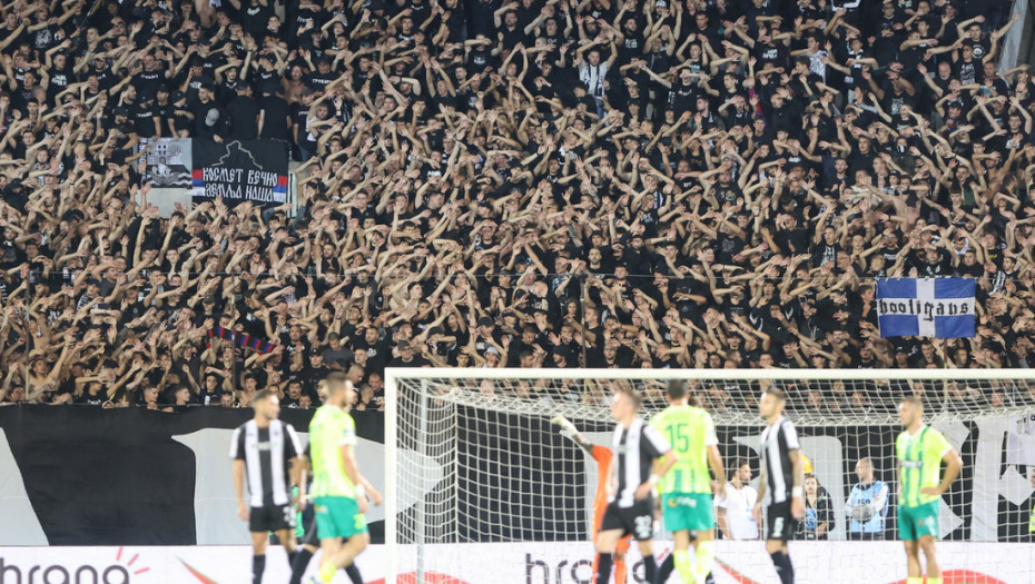 Veliko interesovanje za meč protiv Oleksandrije: Partizan pustio u prodaju i ulaznice za severnu tribinu