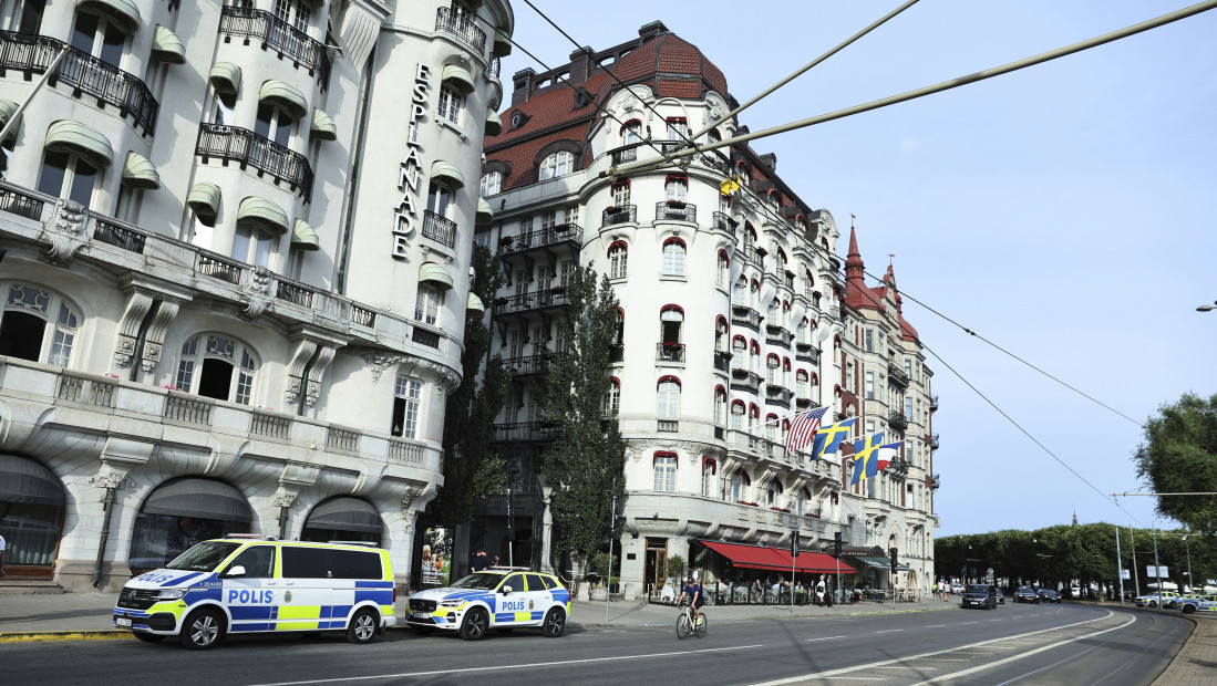 Protest zbog NATO sastanka u Švedskoj: Policija privela više demonstranata u Helsingborgu