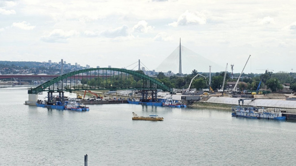 Od 9. marta, šestomesečna redukcija plovidbe na Savi zbog nove faze izgradnje Novog savskog mosta