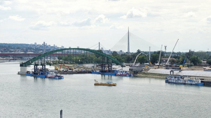 Od 9. marta, šestomesečna redukcija plovidbe na Savi zbog nove faze izgradnje Novog savskog mosta