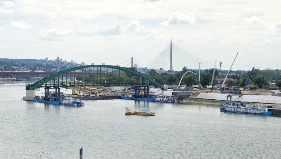 Od 9. marta, šestomesečna redukcija plovidbe na Savi zbog nove faze izgradnje Novog savskog mosta