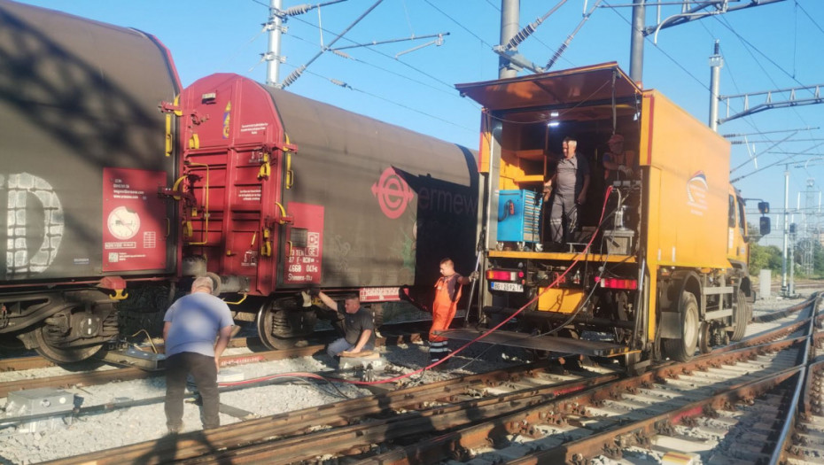 Infrastruktura železnice Srbije: Dva teretna vagona iskliznula iz šina u Subotici