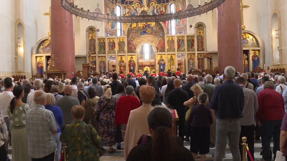Komesarijat za izbeglice: Održan parastos žrtvama "Oluje" u Crkvi Svetog Marka