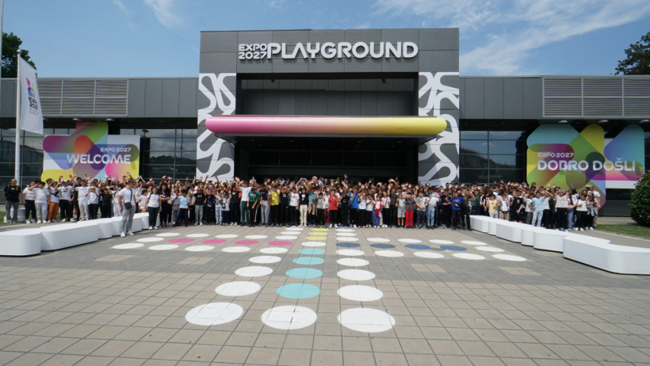 Učesnici kampa "Srbija te zove" posetili EXPO 2027 Playground na Beogradskom sajmu
