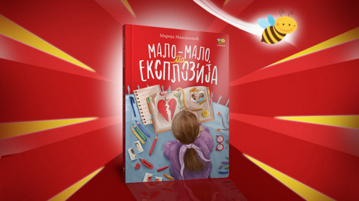 Novo iz Pčelice, roman "Malo-malo, pa eksplozija": Iskrena, nežna i emotivna priča o svemu što boli kad imaš 13 godina