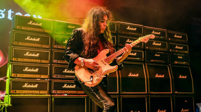 Gitarista Ingvi Malmstin sa više od 30 pojačala nastupa u Beogradu